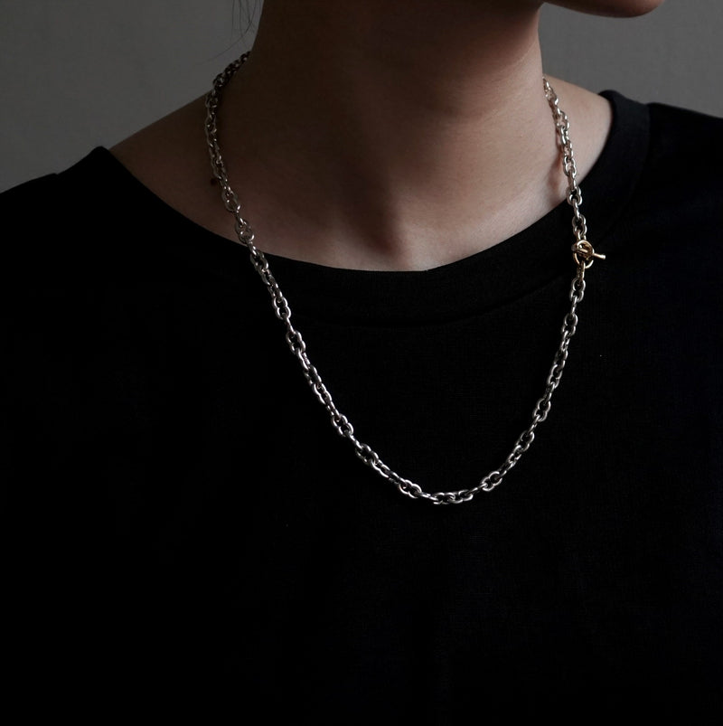 GIFTED / IMPLOSION NECK CHAIN ​​ROV Φ1.5T 52cm SV_T&L/2P-YG