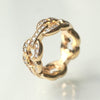 GIFTED / 4LINKED IMPLOSION CHAIN RING YGPV