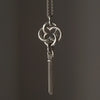 GIFTED / IMPLOSION CROSS NECKLACE TASSEL M（OVFC_80cm）