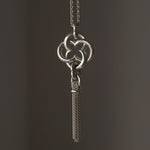 GIFTED / IMPLOSION CROSS NECKLACE TASSEL M（OVFC_80cm）