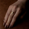 Kagann jewelry / Lale simple ring 01 K18YG