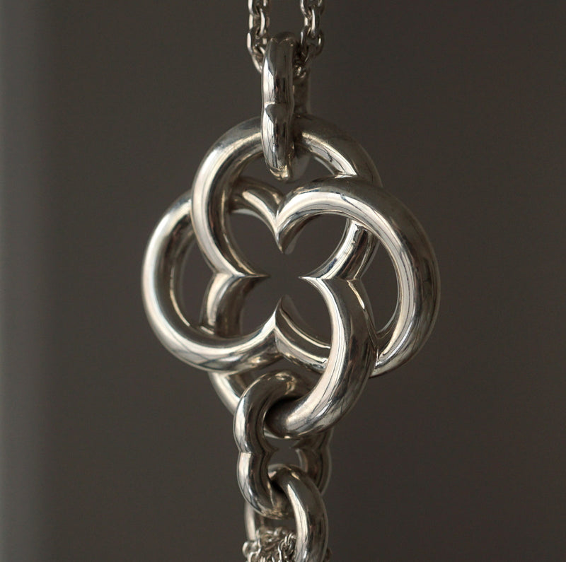 GIFTED / IMPLOSION CROSS NECKLACE TASSEL M（OVFC_80cm）