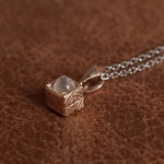 GERMEDEUR / PANDORA CUBE NECKLACE アンデシンラブラドライト K10YG