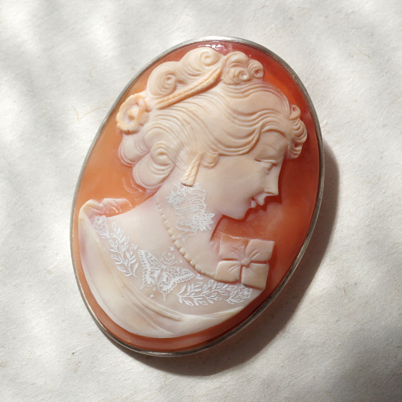 HIYU HAMASAKI / TATTOO CAMEO BROOCH 07