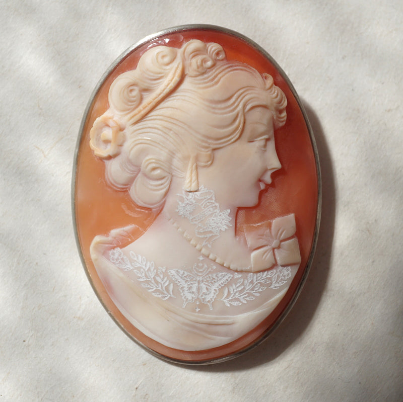 HIYU HAMASAKI / TATTOO CAMEO BROOCH 07