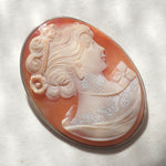 HIYU HAMASAKI / TATTOO CAMEO BROOCH 07