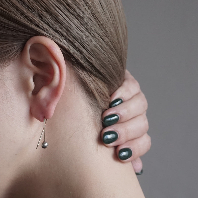 revie objects /〈FLOW〉dot earring 3（FL02-08）