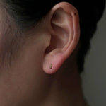 uM / DOT PIERCED EARRINGS（um-dtP02 _18YG）