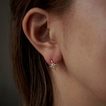 Kagann jewelry / Star single earring K18