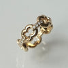 GIFTED / 5LINKED IMPLOSION CHAIN RING YGD