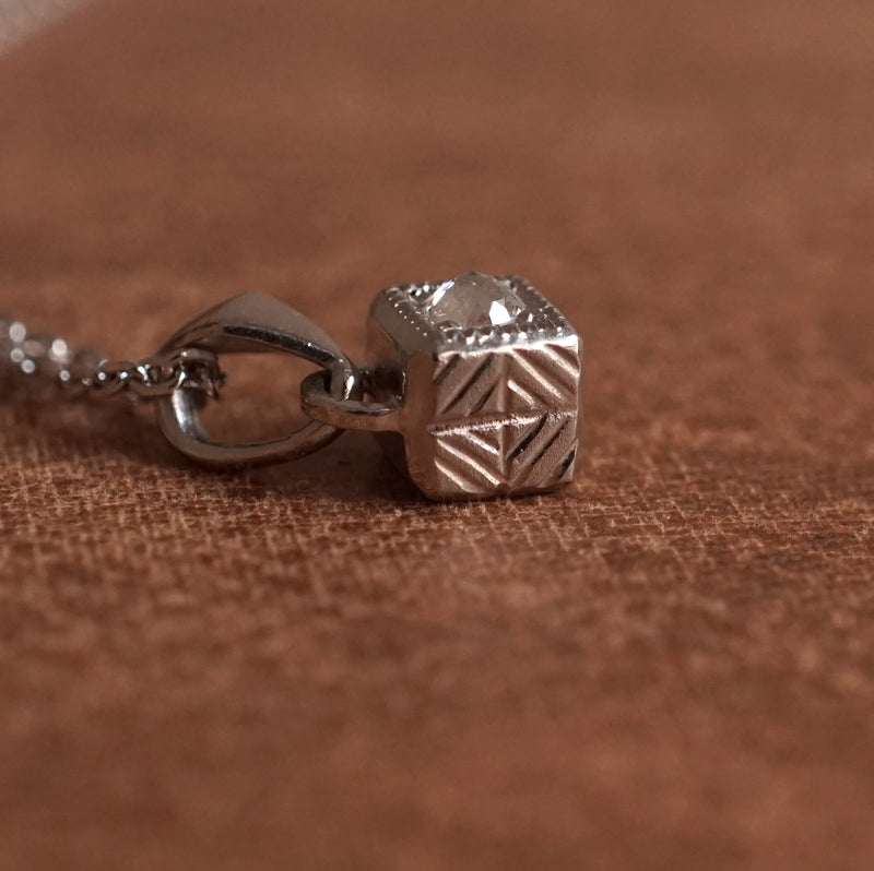 GERMEDEUR / PANDORA CUBE NECKLACE ダイヤモンド Pt900