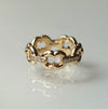 GIFTED / 5LINKED IMPLOSION CHAIN RING YGD