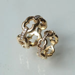 GIFTED / 5LINKED IMPLOSION CHAIN RING YGD