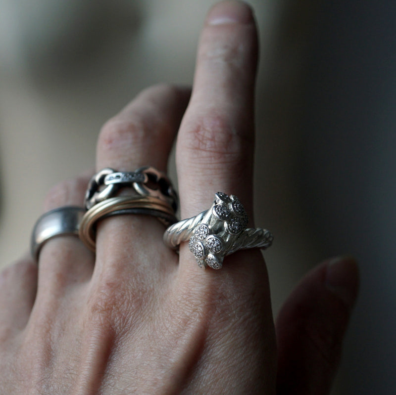 GIFTED / OPEN ROPE TWIST RING RWD SVD