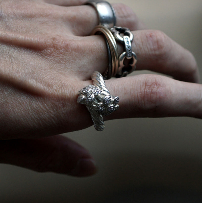 GIFTED / OPEN ROPE TWIST RING RWD SVD