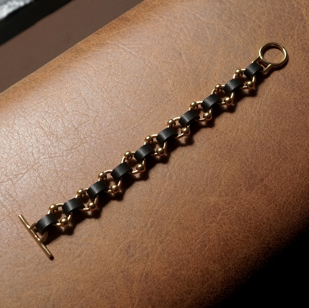 ETSUSHI レザー　リング　ブラック ETSUSHI – Fuligo / Fuligoshed