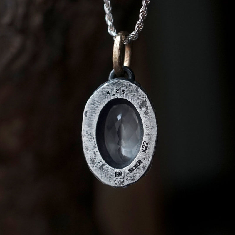 [Only posted at noon on November 4th] J&O SINRA / Moonstone necklace (BM-25)