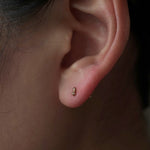 uM / DOT PIERCED EARRINGS（um-dtP02 _18YG）