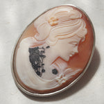 HIYU HAMASAKI / TATTOO CAMEO BROOCH 10