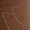 cocoon / open heart necklace プレナイト