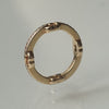 GIFTED / HOOPED IMPLOSION CHAIN RING YGD