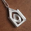 cocoon / open heart necklace ルチルクォーツ