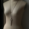 GIFTED / IMPLOSION CROSS NECKLACE TASSEL S（OVFC_80cm）