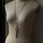 GIFTED / IMPLOSION CROSS NECKLACE TASSEL S（OVFC_80cm）