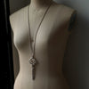 GIFTED / IMPLOSION CROSS NECKLACE TASSEL M（OVFC_80cm）