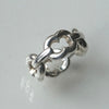 GIFTED / 4LINKED IMPLOSION CHAIN ​​RING SV
