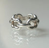 GIFTED / 4LINKED IMPLOSION CHAIN ​​RING SV