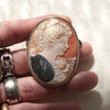 HIYU HAMASAKI / TATTOO CAMEO BROOCH 11