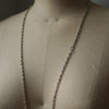 GIFTED / IMPLOSION CROSS NECKLACE TASSEL M PV（IMPLOSION NECK CHAIN ROΦ1H 80cm）