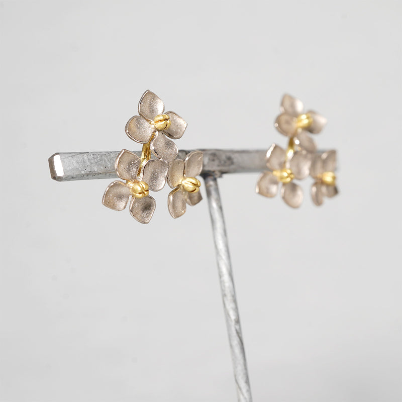 【-11/23限定】WATARU YAMAZAKI / Ajisai pierce K18WG×K18GG