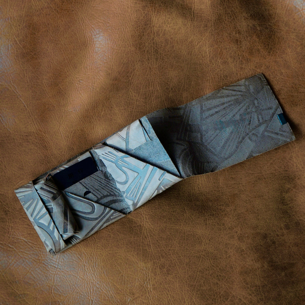 [Limited period]shosa / Short wallet 2.0 TARO×Smoky gray