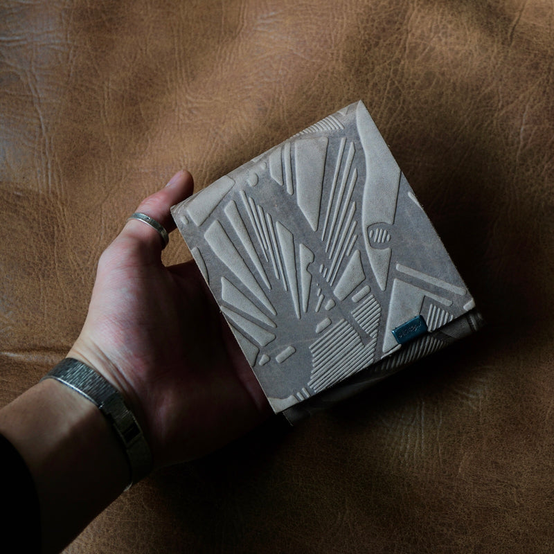 [Limited period]shosa / Short wallet 2.0 TARO×Smoky gray