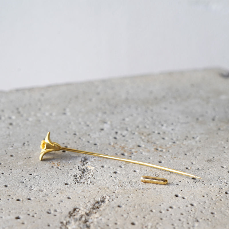 【-11/23限定】WATARU YAMAZAKI / Katabami Pin brooch