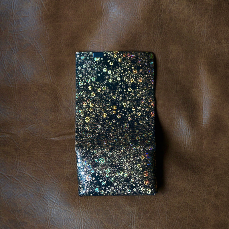 [Limited period]shosa / Coin case gold quartz x black