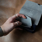 [Limited period]shosa / Coin case indigo dyed denim x navy