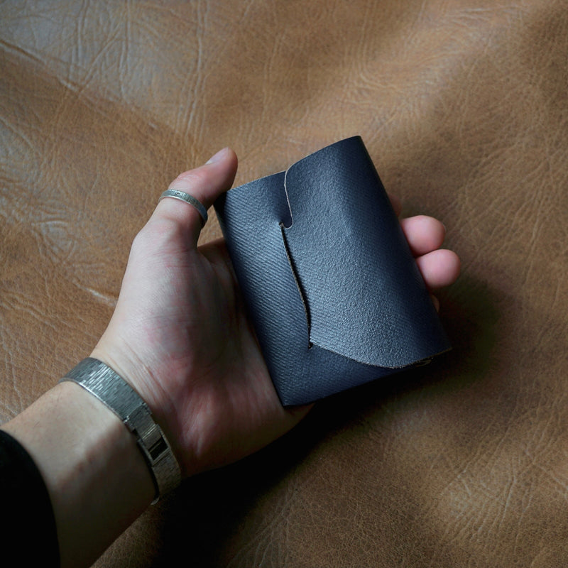 [Limited period]shosa / CP Wallet 2.5 Blue x Denim