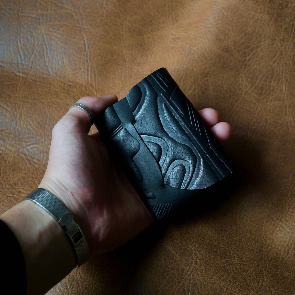 [Limited period]shosa / CP Wallet 2.5 TARO Black