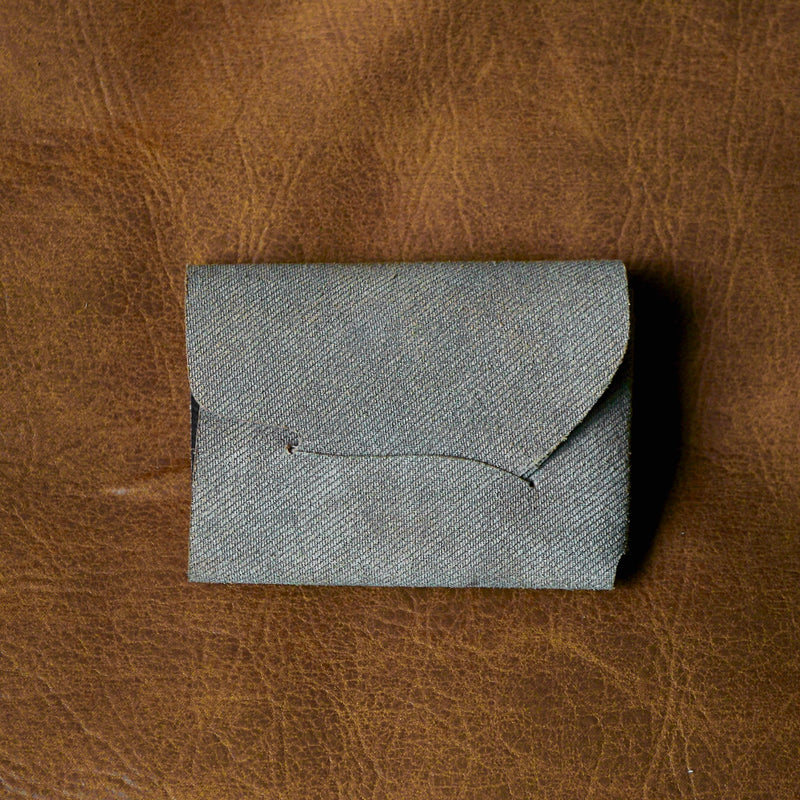 [Limited period]shosa / CP Wallet 2.5 Denim x Blue