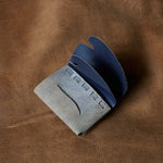 [Limited period]shosa / CP Wallet 2.5 Denim x Blue