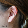 GIFTED / LINKED IMPLOSION EAR CUFF_S_SVD / M_SVD（受注生産）