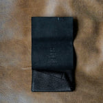 [Limited period]shosa / Coin case black leather black