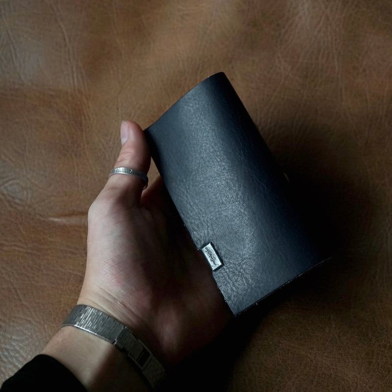 [Limited period]shosa / Card case indigo dyed denim x blue
