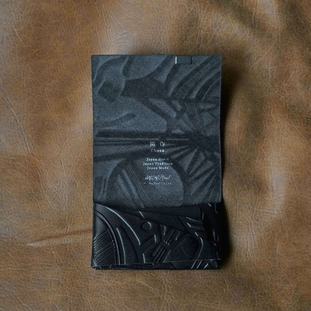 [Limited period]shosa / Card case TARO×Black