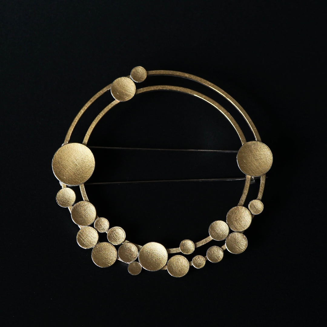 Hiroko Miyamoto / B-sub001/60mm Brooch – Fuligo / Fuligoshed