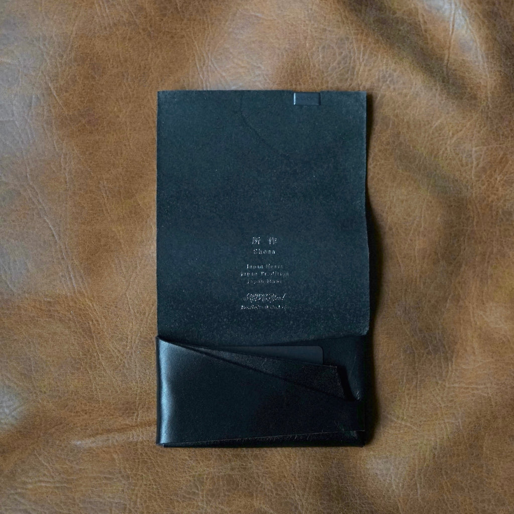 [Limited period]shosa / Card case basic x black