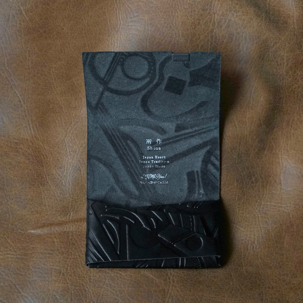 [Limited period]shosa / Card case TARO×Black